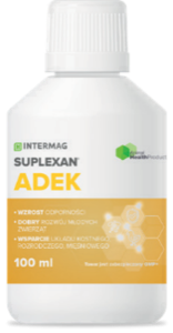 INTERMAG - SUPLEXAN ADEK 100 ml - witaminy A, D, E, K
