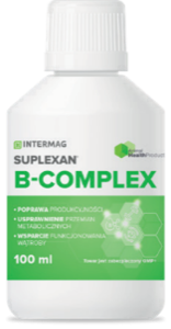 INTERMAG - SUPLEXAN B-COMPLEX 100 ml - wsparcie metabolizmu i kondycji organizmu