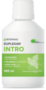 INTERMAG - SUPLEXAN INTRO 100 ml - wsparcie rozwoju jelit i wzrostu młodych zwierząt