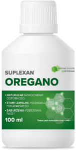 INTERMAG - SUPLEXAN OREGANO 100 ml - wsparcie układu pokarmowego, odporności i ochrony przed patogenami