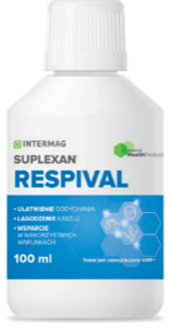 INTERMAG - SUPLEXAN RESPIVAL 100 ml - wsparcie dla układu oddechowego