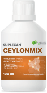 INTERMAG - SUPLEXAN CEYLONMIX 100 ml - wsparcie prawidłowego funkcjonowania układu pokarmowego