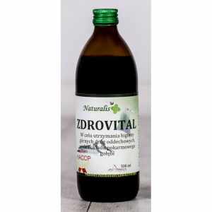 Naturalis - ZDROVITAL 500 ml TERMIN WAŻNOŚCI 10.2026